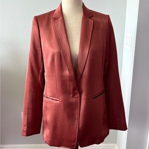 Banana Republic Rust Blazer Tailored Suit Jacket